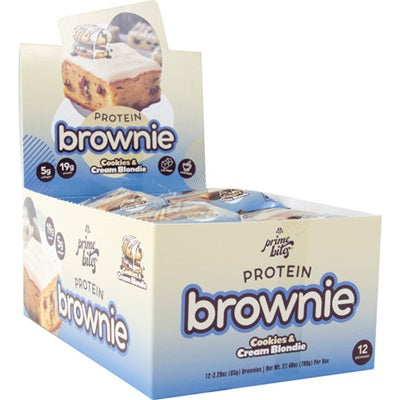 Prime BitesGlazed Protein Brownies