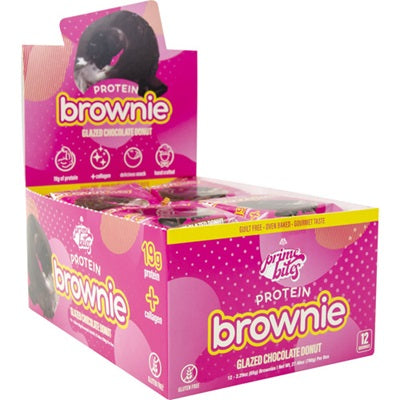 Prime BitesGlazed Protein Brownies