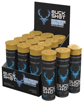 Bucked Up Energy Shots Blue Razz 2oz / 12 case